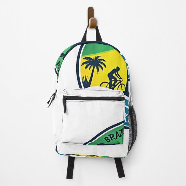 Item preview, Brazil Triathlon Illustration – Swim, Bike, Run designed and sold by Triathlongram.