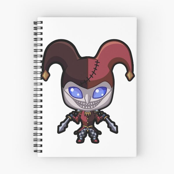Item preview, Chibi Mischievous Jester Shaco designed and sold by MaeestryArt.