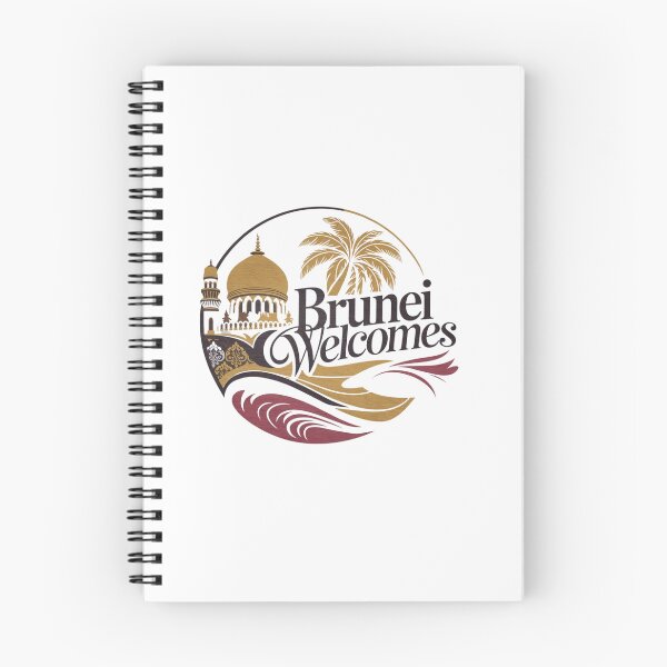 Item preview, Brunei Welcomes Flag Map Bandar Seri Begawan designed and sold by AnimalsDH305.