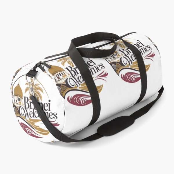 Item preview, Brunei Welcomes Flag Map Bandar Seri Begawan designed and sold by AnimalsDH305.