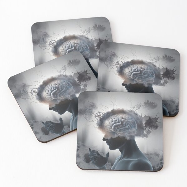 Item preview, Gray cells broken designed and sold by MargoMalej.