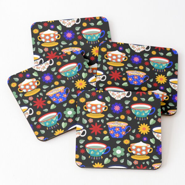 Item preview, Happy Tea Party Black Version designed and sold by RebeckaWi.