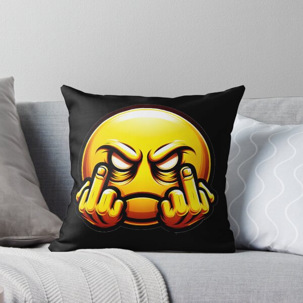 Item preview, Evil Emoticon Flipping Everyone Off designed and sold by Divine Ease.