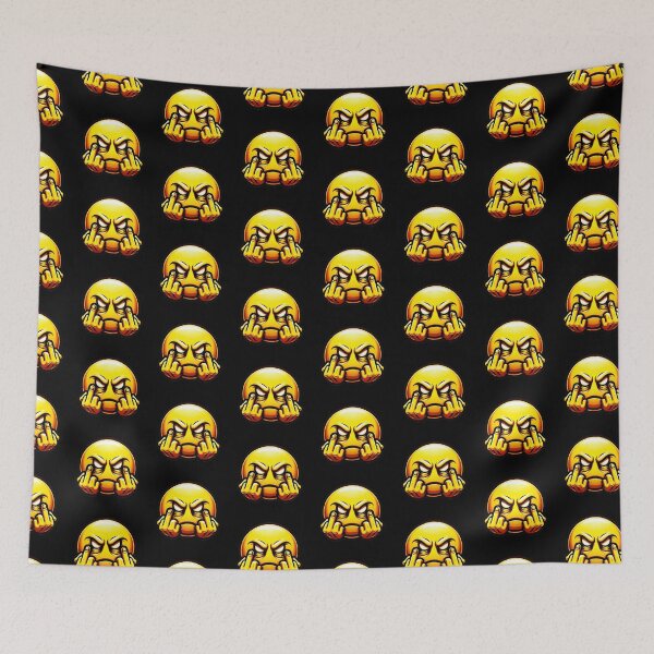 Item preview, Evil Emoticon Flipping Everyone Off designed and sold by Divine Ease.
