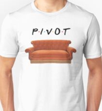 Friends Pivot Quote and Couch Unisex T-Shirt