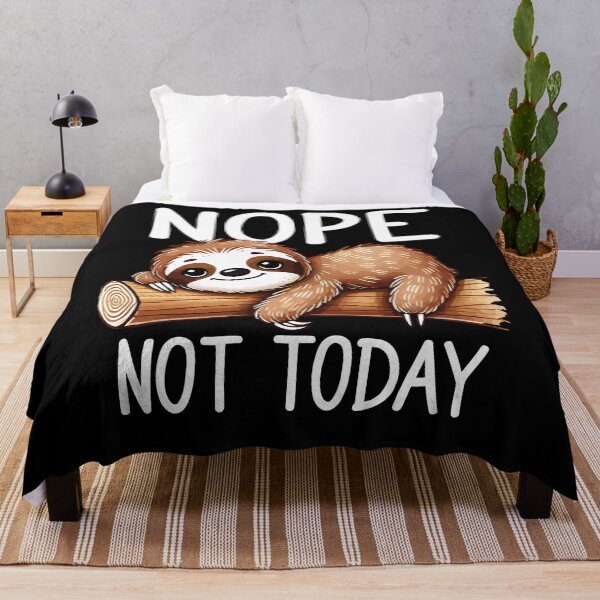 Item preview, No, hoy no, perezoso, humor, animal divertido designed and sold by PrintCrafting.