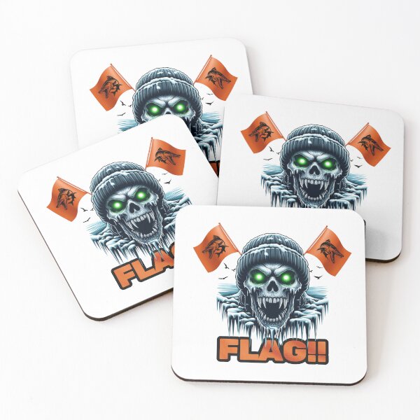 Item preview, Ice Fishing Skull - FLAG!! Design designed and sold by WayoftheWater.