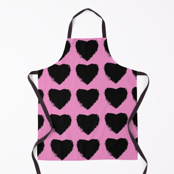 Item preview, Black Hearts on Pink Pattern  designed and sold by CarolM.
