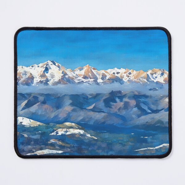 Item preview, Olympic National Park in Winter (Impressionist) designed and sold by flyscenicair.