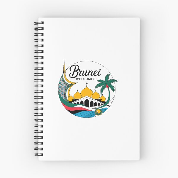 Item preview, Brunei Welcomes Flag Map Bandar Seri Begawan designed and sold by AnimalsDH305.