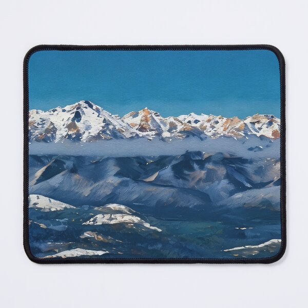 Item preview, Olympic National Park in Winter (Oil Painting) designed and sold by flyscenicair.