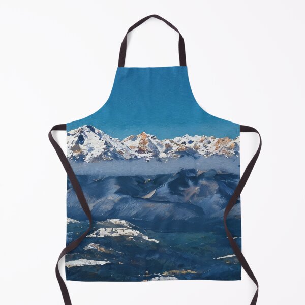 Item preview, Olympic National Park in Winter (Oil Painting) designed and sold by flyscenicair.