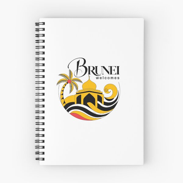 Item preview, Brunei Welcomes Flag Map Bandar Seri Begawan designed and sold by AnimalsDH305.