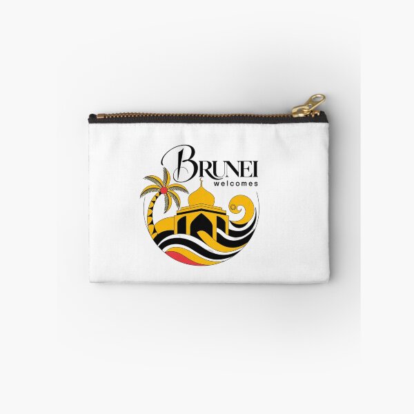 Item preview, Brunei Welcomes Flag Map Bandar Seri Begawan designed and sold by AnimalsDH305.