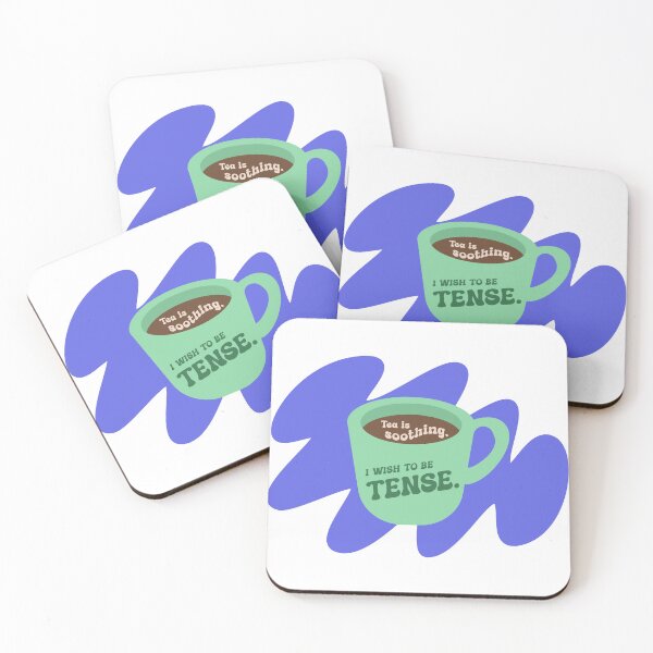Item preview, Tea is soothing. I wish to be tense. designed and sold by Sarah Teigland.