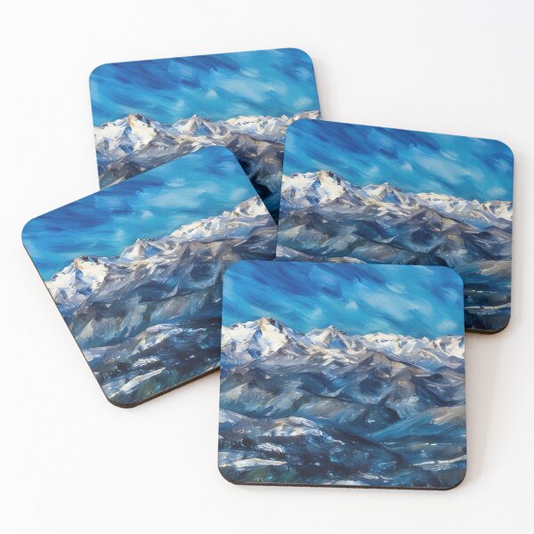 Item preview, Olympic National Park in Winter (Pastel) designed and sold by flyscenicair.