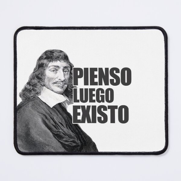 Item preview, "PIENSO LUEGO EXISTO" designed and sold by Tecno-Art-Land.