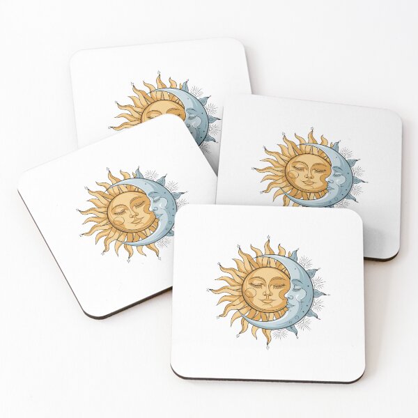 Item preview, vintage sun and moon designed and sold by Mateusz Majcherek.