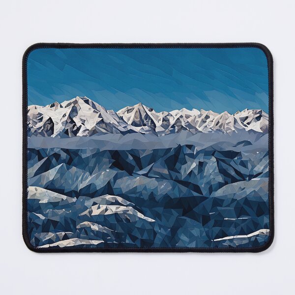 Item preview, Olympic National Park in Winter (Poly Art) designed and sold by flyscenicair.