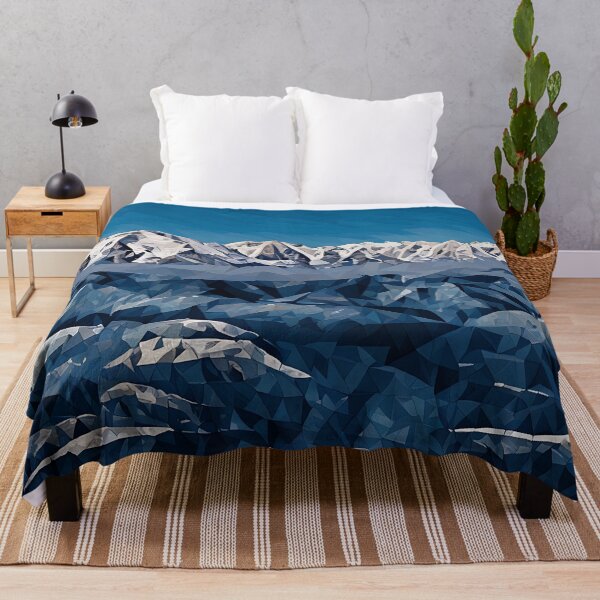 Item preview, Olympic National Park in Winter (Poly Art) designed and sold by flyscenicair.