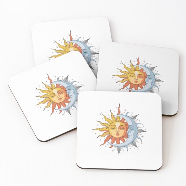 Item preview, vintage sun and moon designed and sold by Mateusz Majcherek.