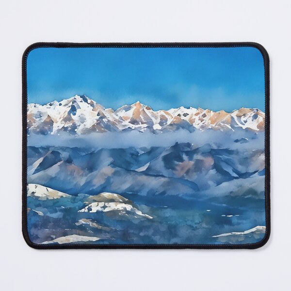 Item preview, Olympic National Park in Winter (Watercolor) designed and sold by flyscenicair.