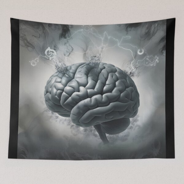 Item preview, electrifying mind designed and sold by MargoMalej.