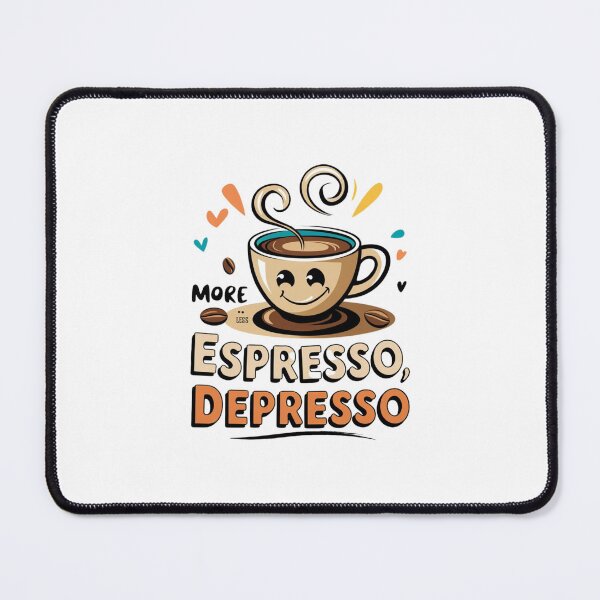 Artikelvorschau, Mehr Espresso, weniger Depresso entworfen und verkauft von Mateusz Majcherek.