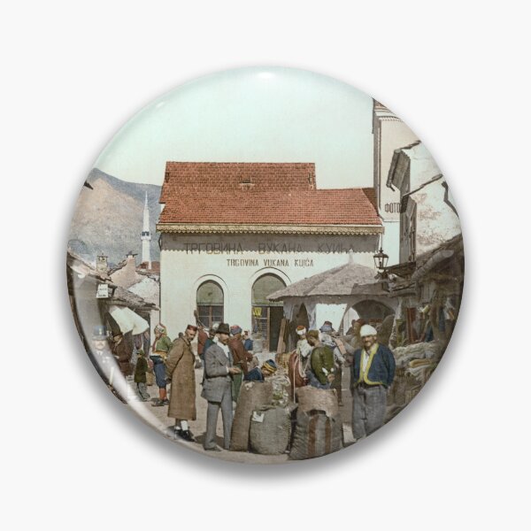 Item preview, People from Mostar designed and sold by 19th Century in Color.