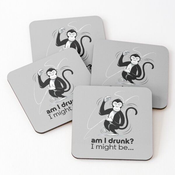 Item preview, Humour in Motion: Dancing Monkey with a Message designed and sold by TeeGrit.