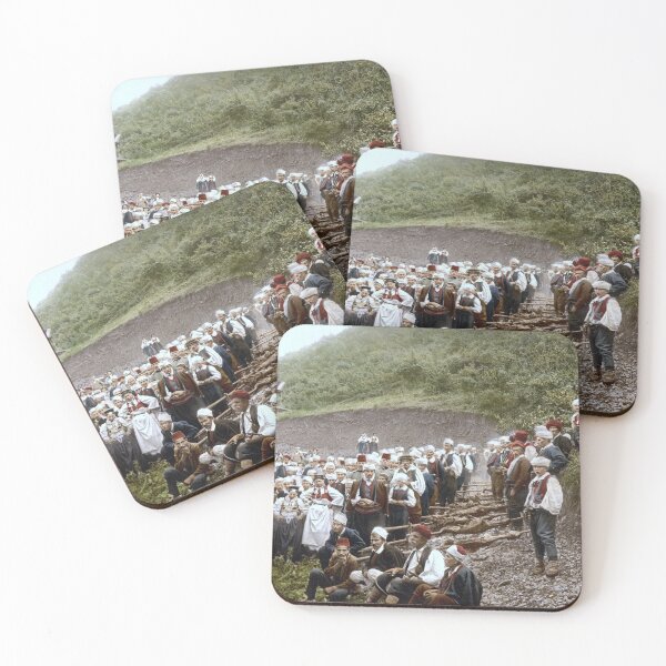 Item preview, Bosnian Peasants designed and sold by 19th Century in Color.