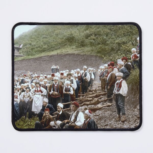 Item preview, Bosnian Peasants designed and sold by 19th Century in Color.