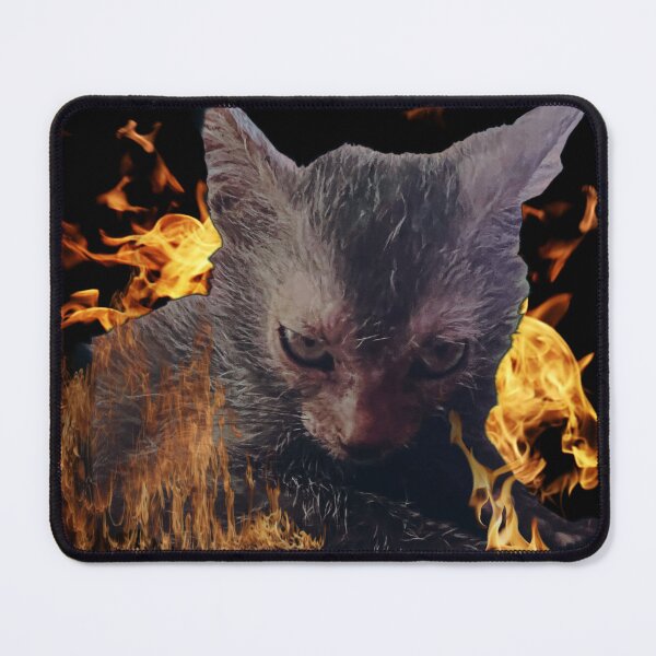 Item preview, Lykoi Hellcat llameante designed and sold by Emk8ultra.