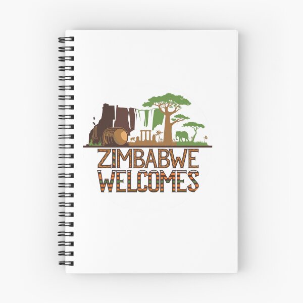 Item preview, Zimbabwe Welcomes Flag Map Victoria Falls, Harare designed and sold by AnimalsDH305.