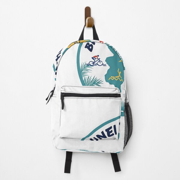 Item preview, Brunei Triathlon Illustration – Swim, Bike, Run designed and sold by Triathlongram.
