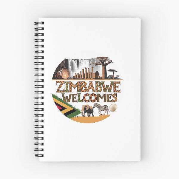 Item preview, Zimbabwe Welcomes Flag Map Victoria Falls, Harare designed and sold by AnimalsDH305.