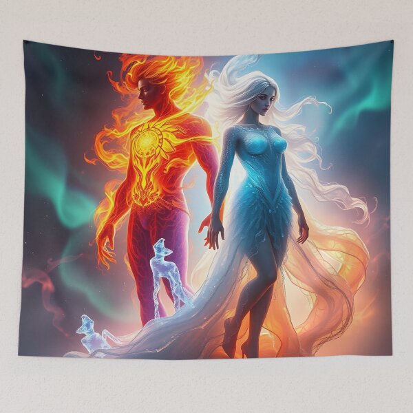 Item preview, Twin flames soulmates designed and sold by Arusikd.