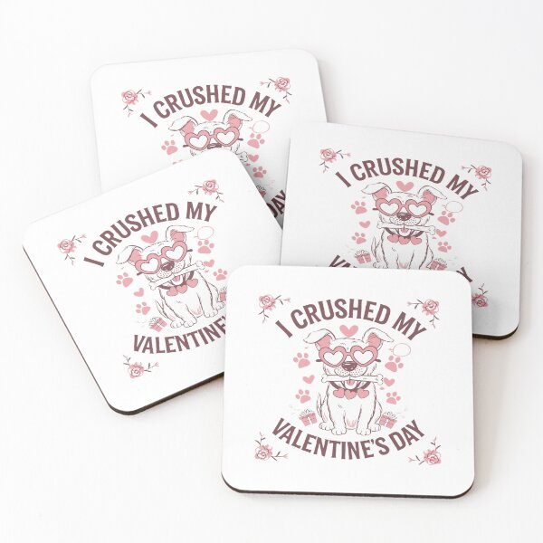 Item preview, i crushed my dog valentines day designed and sold by Mateusz Majcherek.