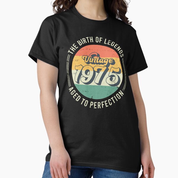 Item preview, Vintage 1975, 50th Birthday The Birth Of Legends designed and sold by RicardoTito.