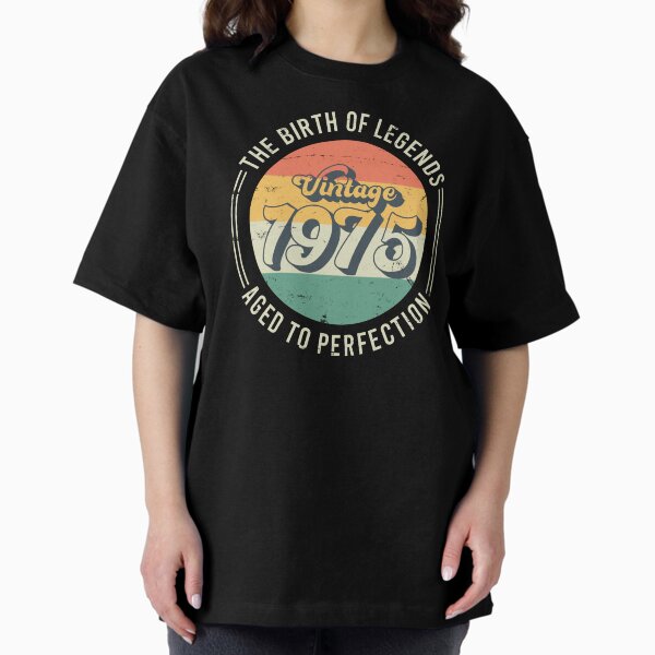 Item preview, Vintage 1975, 50th Birthday The Birth Of Legends designed and sold by RicardoTito.