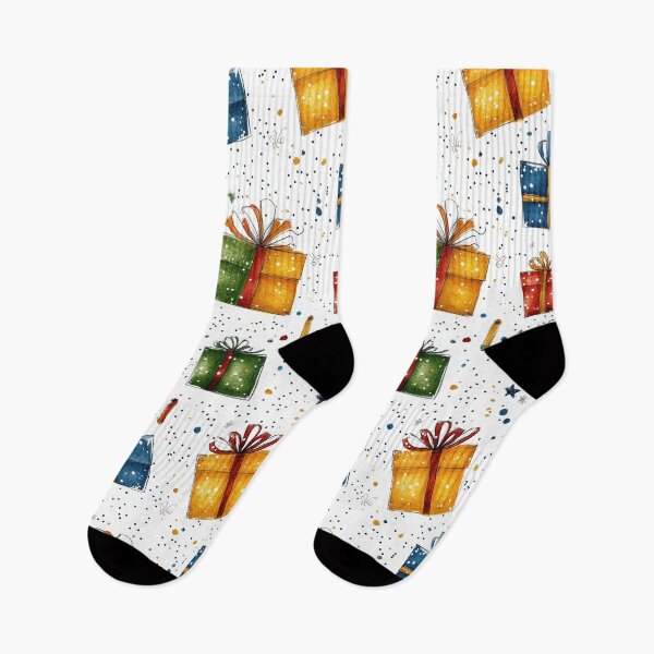 Item preview, Holiday Pattern with Festive Present Motifs designed and sold by Piotrek0001.