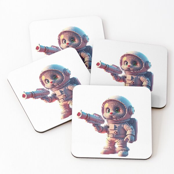 Item preview, Astronauts Shooter designed and sold by PIXEL-DIXEL.