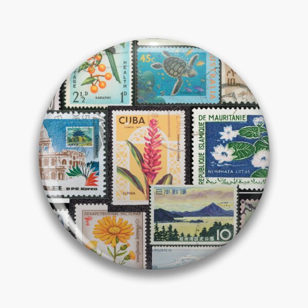 Item preview, stamps of my dream places to visit  designed and sold by am2903.
