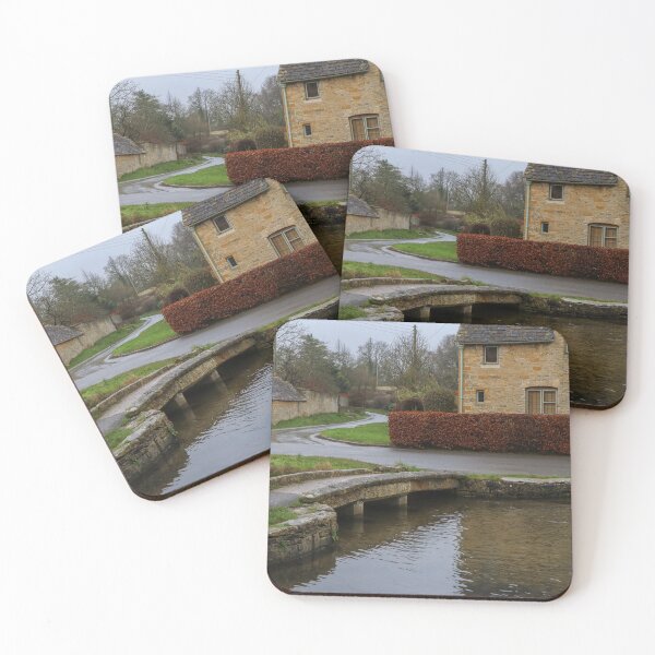 Item preview, Grey rainy day Lower Slaughter designed and sold by Martin Fenton.