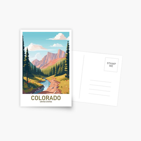 Item preview, COLORADO designed and sold by MarkedArtPrints.