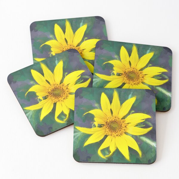 Item preview, Happy Sunflowers Helianthus Abstract X135  designed and sold by RichFrancoCars.