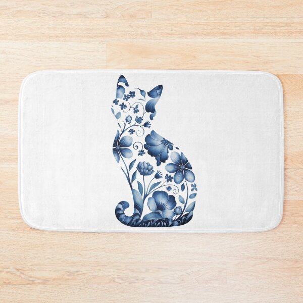 Item preview, blue cat flower  designed and sold by jkrphoto.