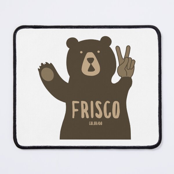 Item preview, Frisco Colorado Peace Bear designed and sold by Esskay Designs.