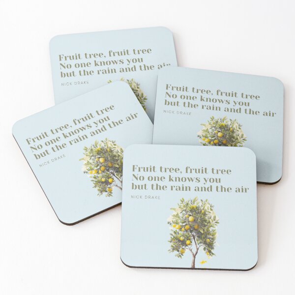 Item preview, Fruit tree Nick Drake fan art designed and sold by Etaipal.