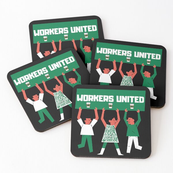 Item preview, WORKERS UNITED, gifts for people who support workers' rights, labor solidarity, and the collective effort to improve working conditions designed and sold by FelkMariShop.